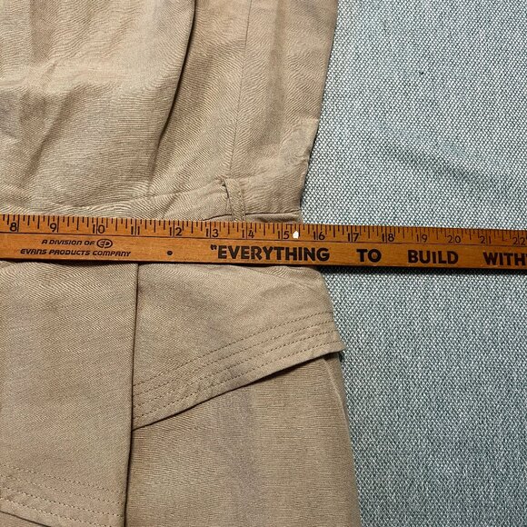 BANANA REPUBLIC LINEN BLEND DRESS SIZE 8 - Picture 5 of 7